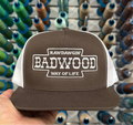 "RAWDAWGIN" Classic Trucker in BROWN/WHITE