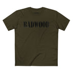 Badwood Graphic Tee — Ribbed Balaclava Back Print Cotton T-Shirt