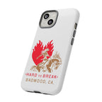 "HARD TO BREAK" Tough Case in WHITE