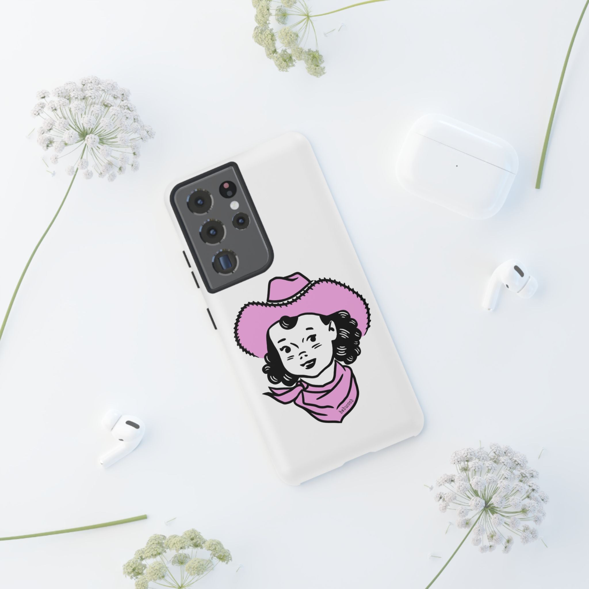 "HARLOW" - Tough Case in PINK