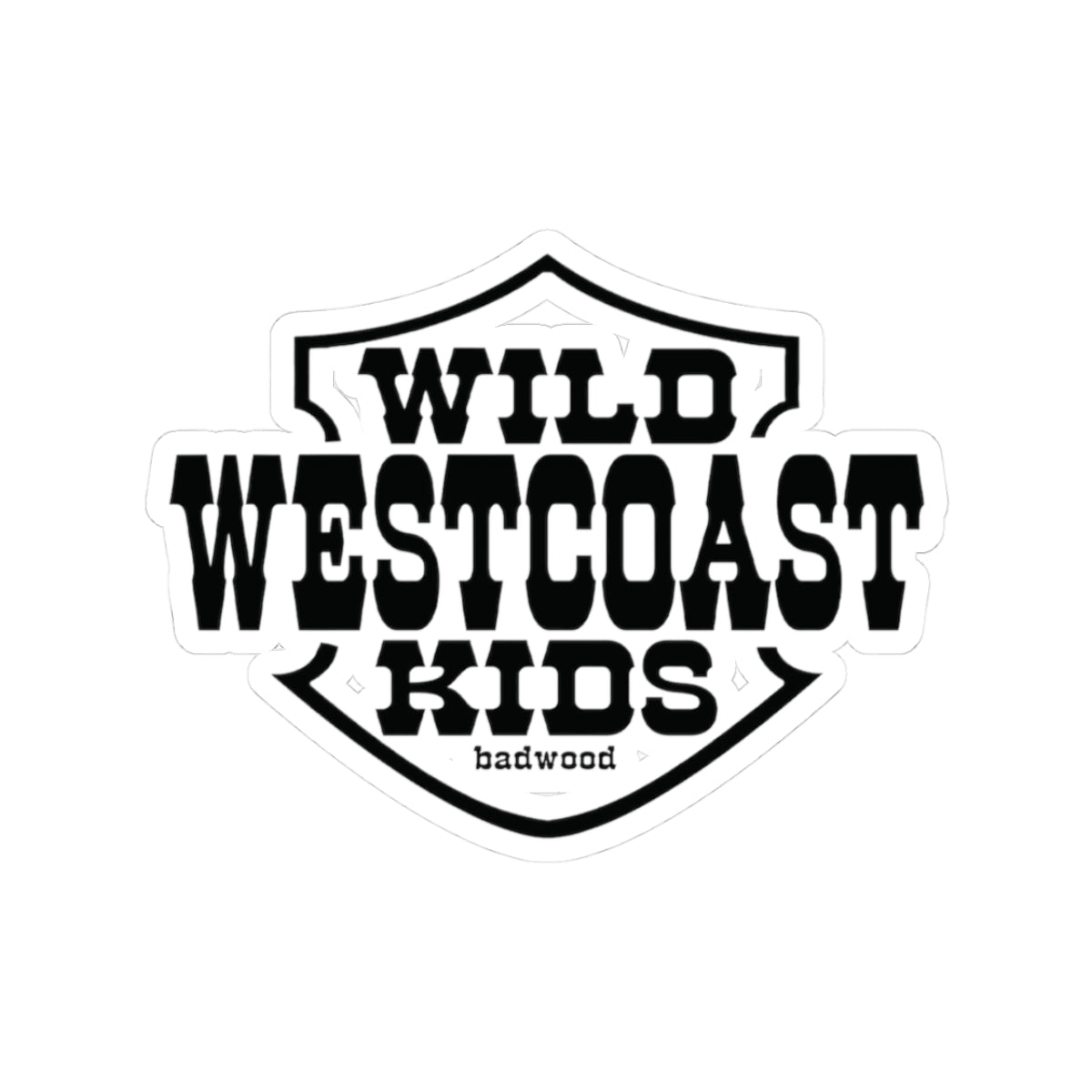 WILD WEST COAST KIDS - Sticker