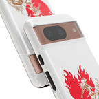 "HARD TO BREAK" Tough Case in WHITE