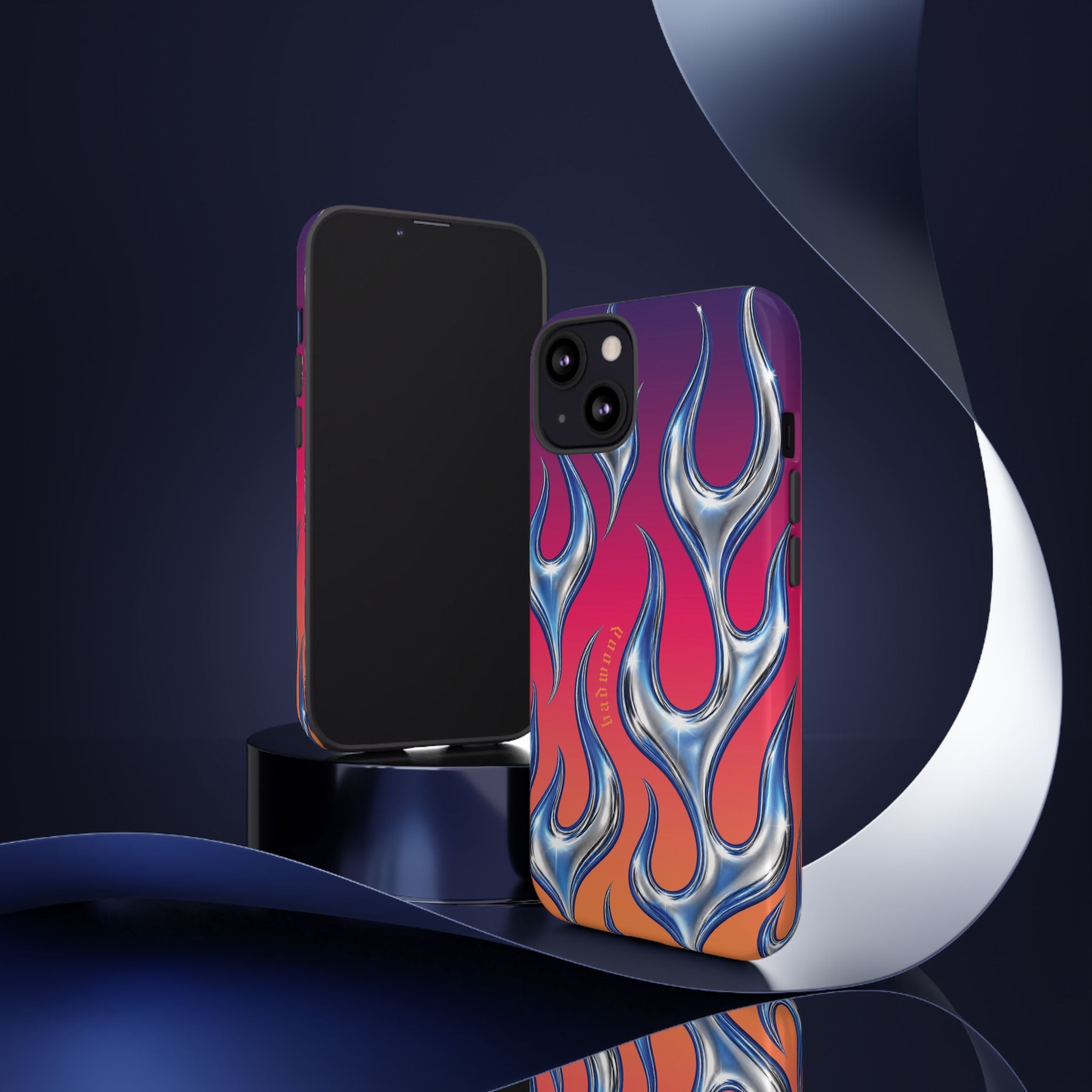 "CHROME FLAME" - Tough Case
