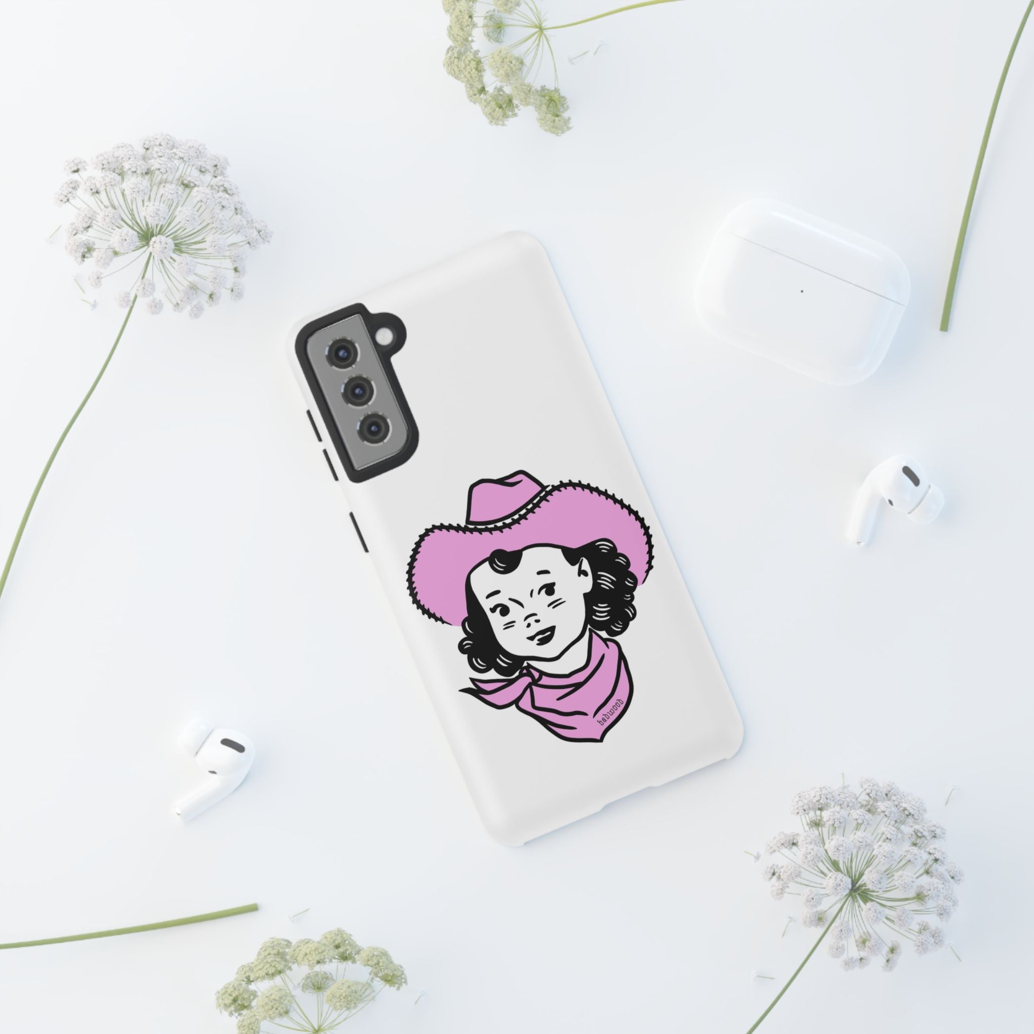 "HARLOW" - Tough Case in PINK