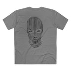 Badwood Graphic Tee — Ribbed Balaclava Back Print Cotton T-Shirt