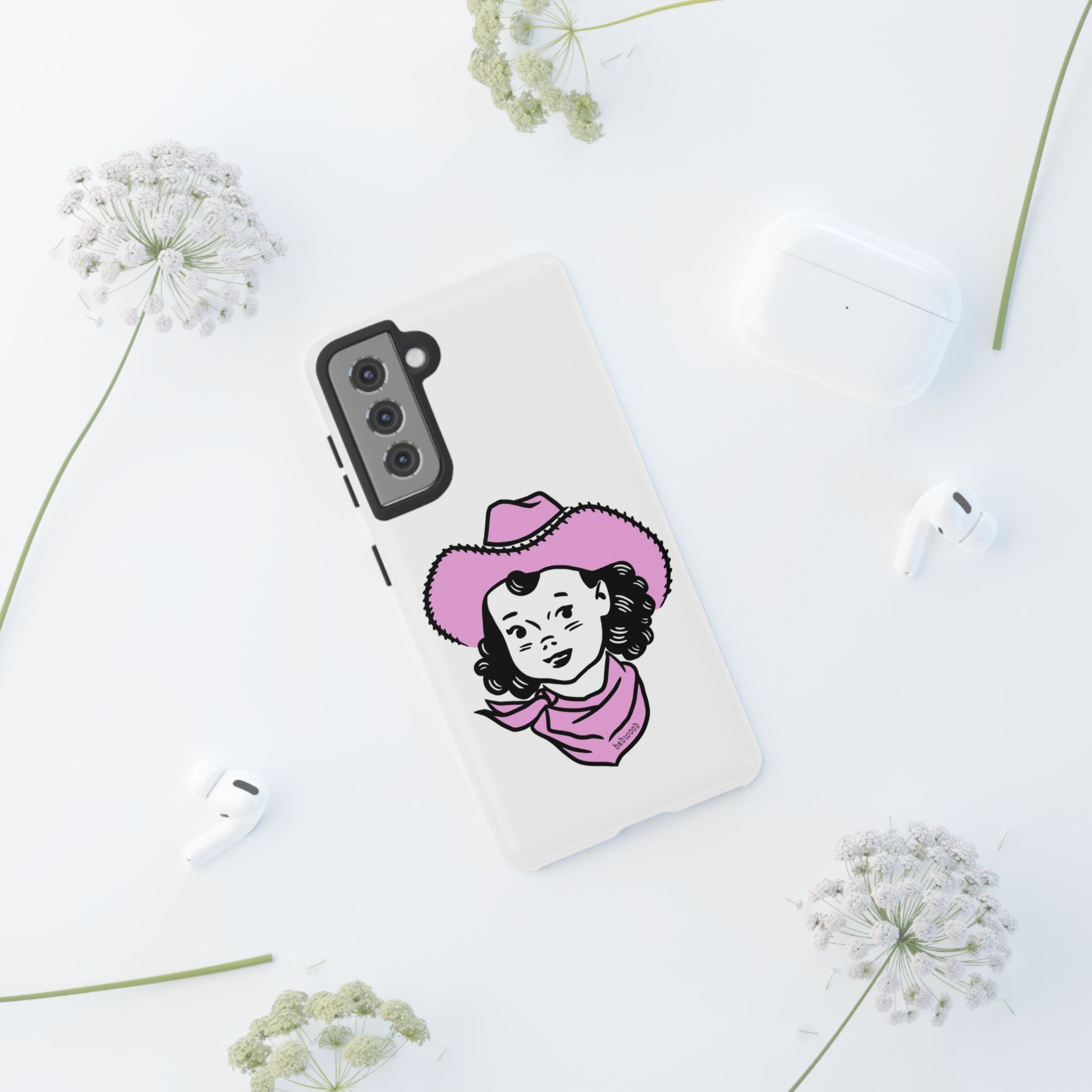 "HARLOW" - Tough Case in PINK