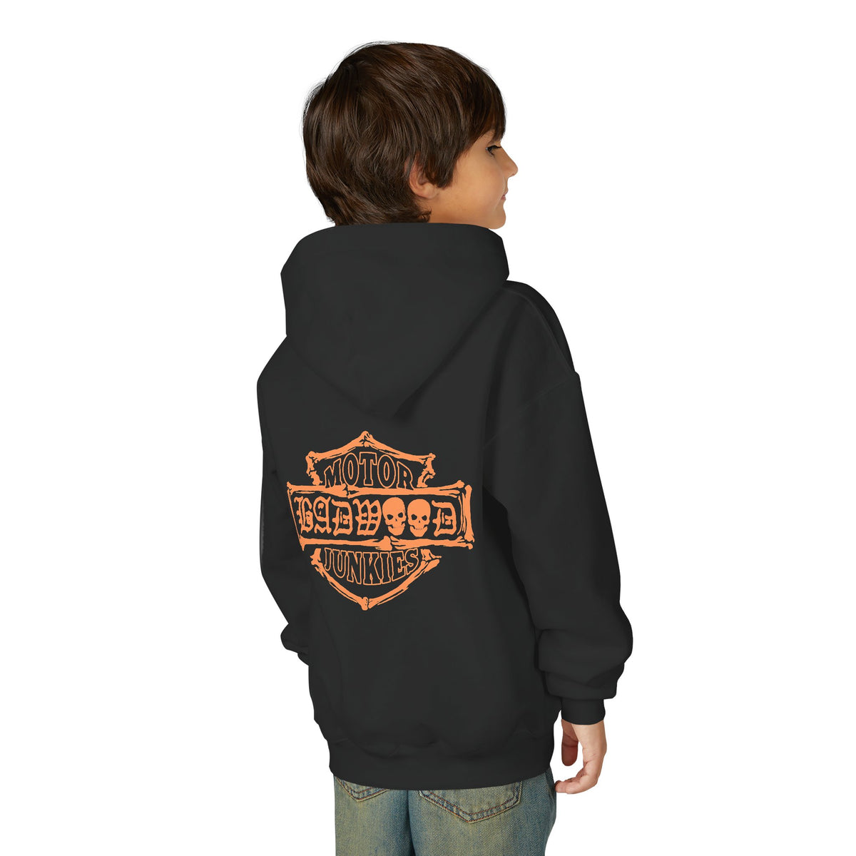 "MOTOR JUNKIES" - Kids Hoodie