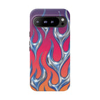 "CHROME FLAME" - Tough Case