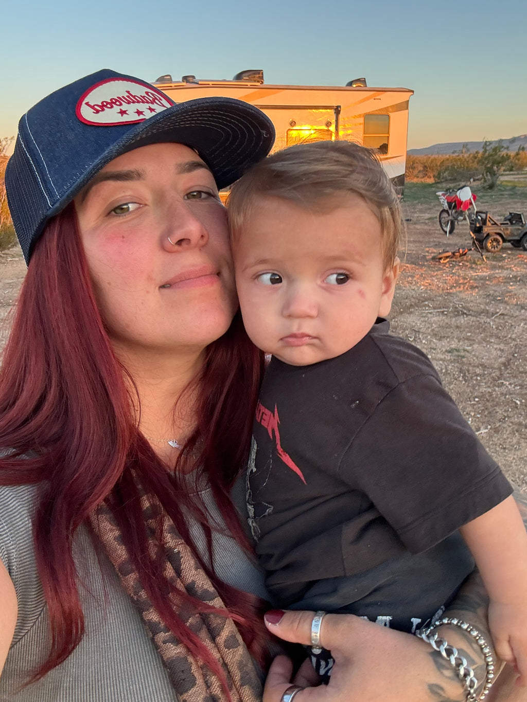 "MECHANIC" Denim Trucker