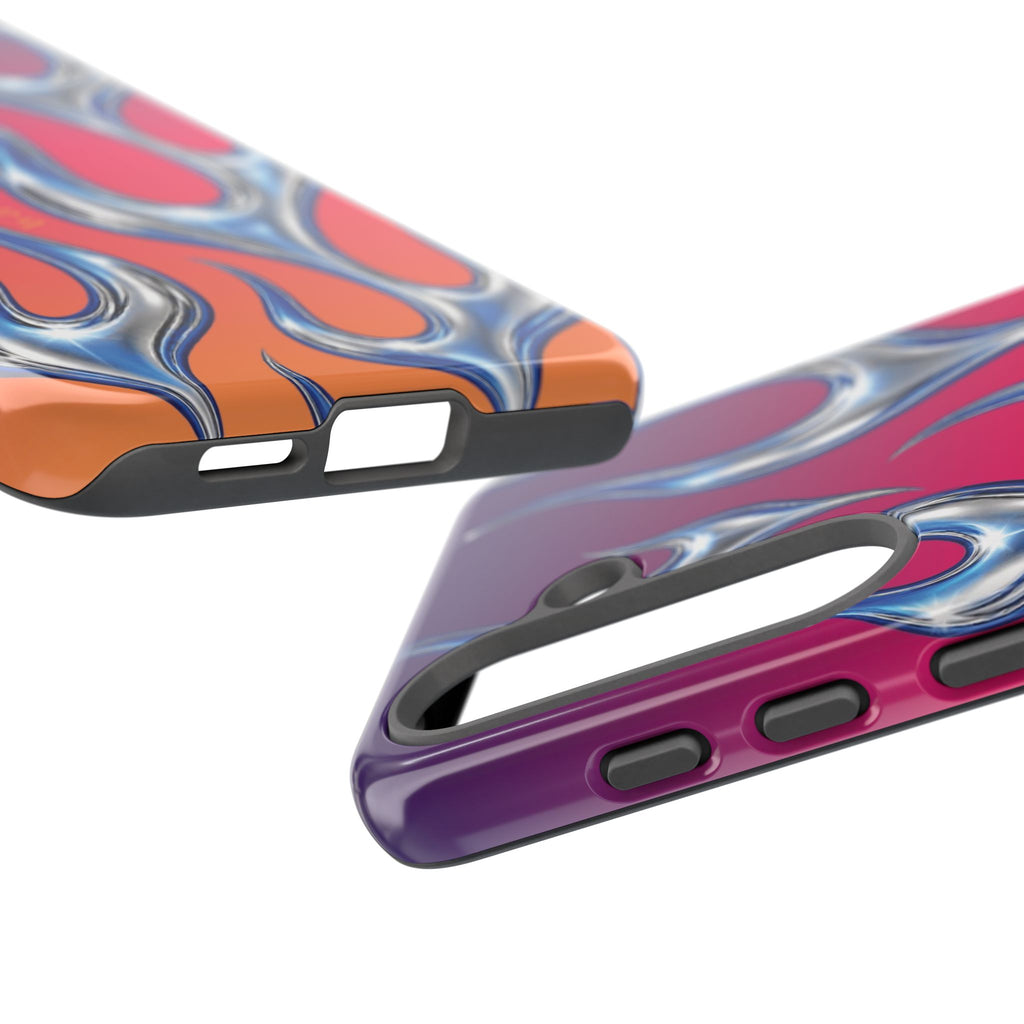 "CHROME FLAME" - Tough Case