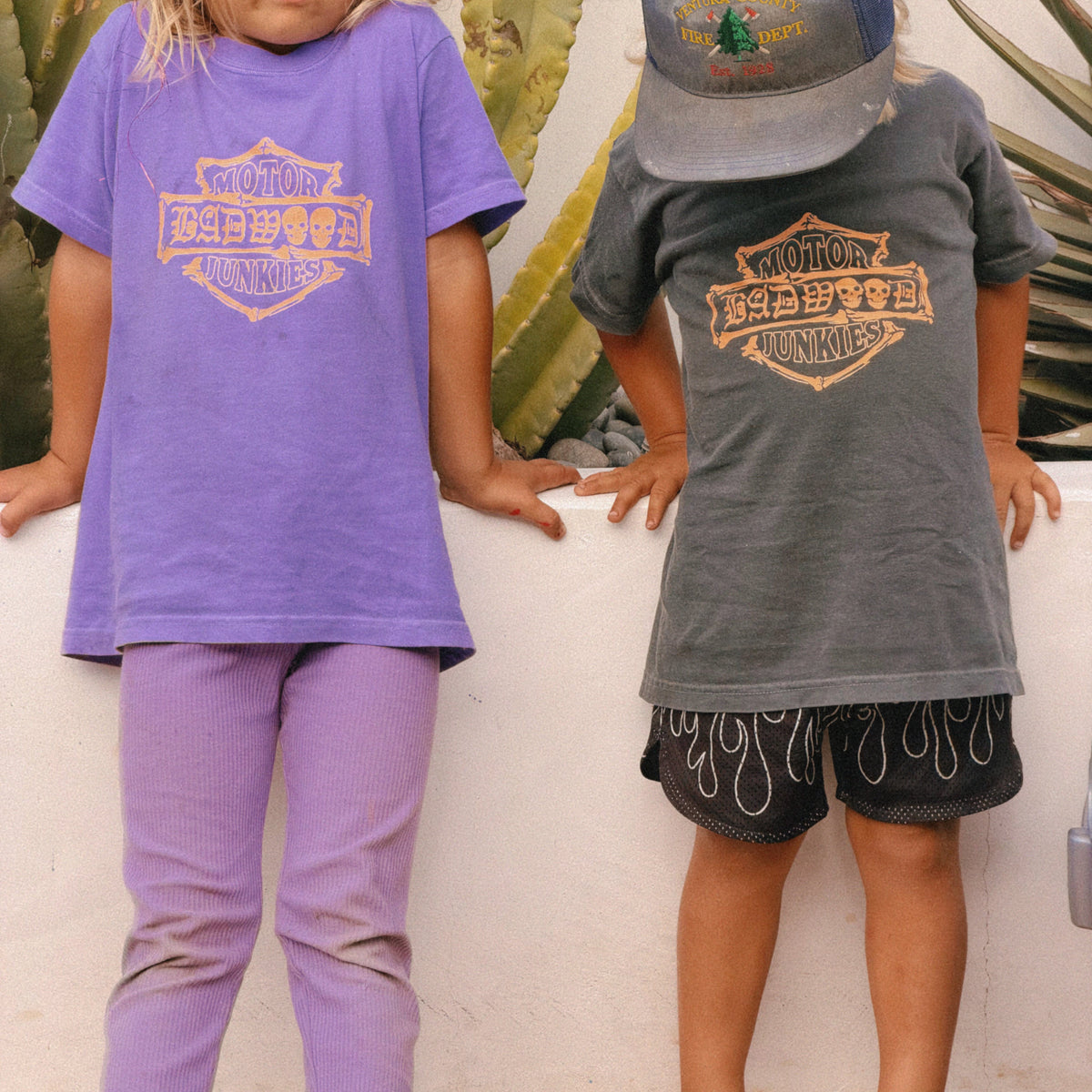 "MOTOR JUNKIES" - Kids Tee