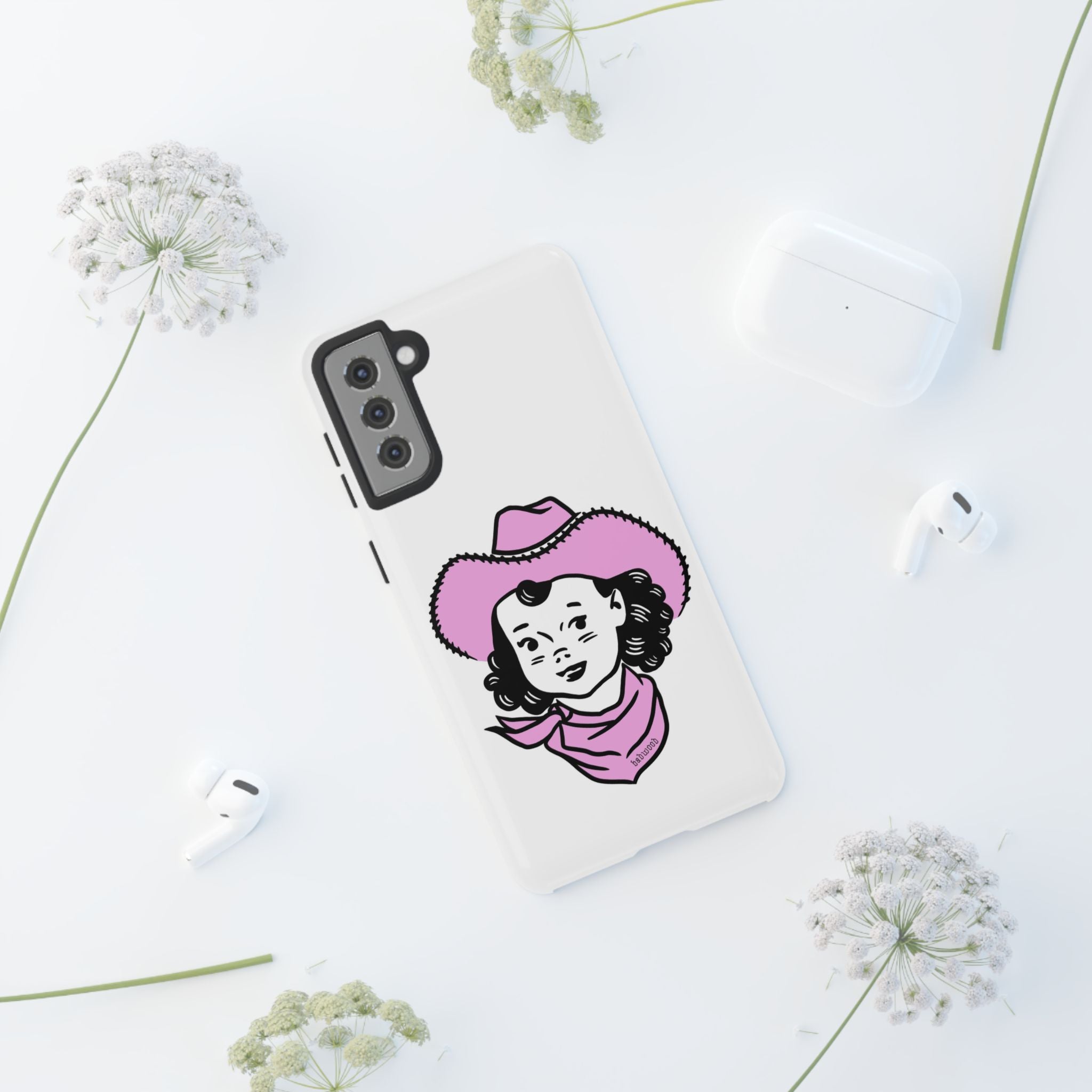 "HARLOW" - Tough Case in PINK