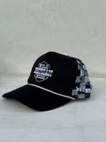"WILD WEST COAST KIDS" Mid-Profile Trucker in BLACK