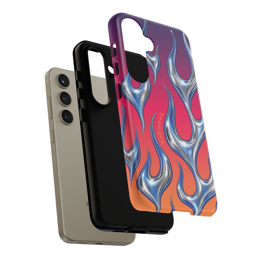 "CHROME FLAME" - Tough Case