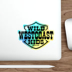 "WILD WEST COAST KIDS" - Holographic Sticker