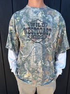 "WILD WEST COAST KIDS" Layered Long Sleeve in REAL TREE