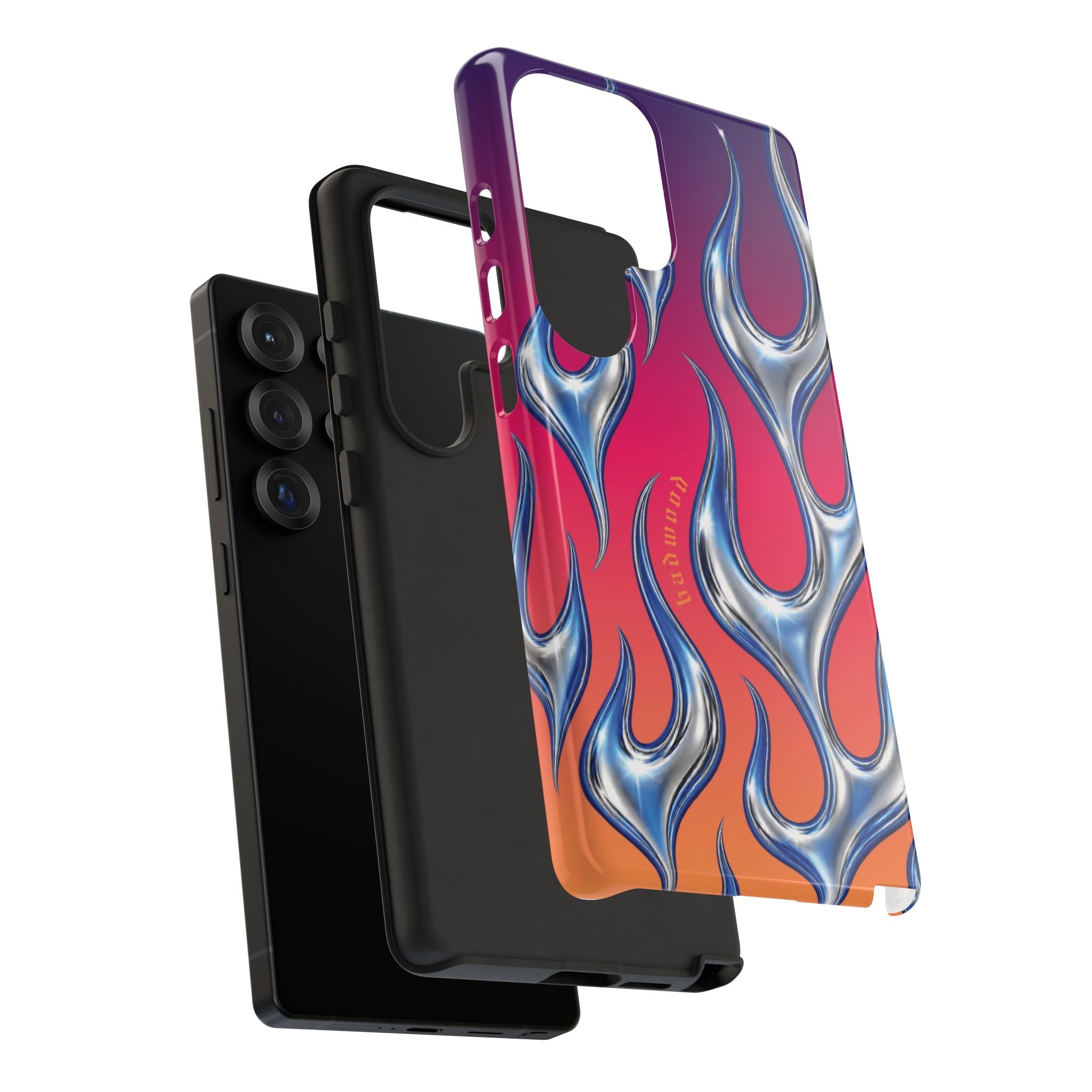 "CHROME FLAME" - Tough Case