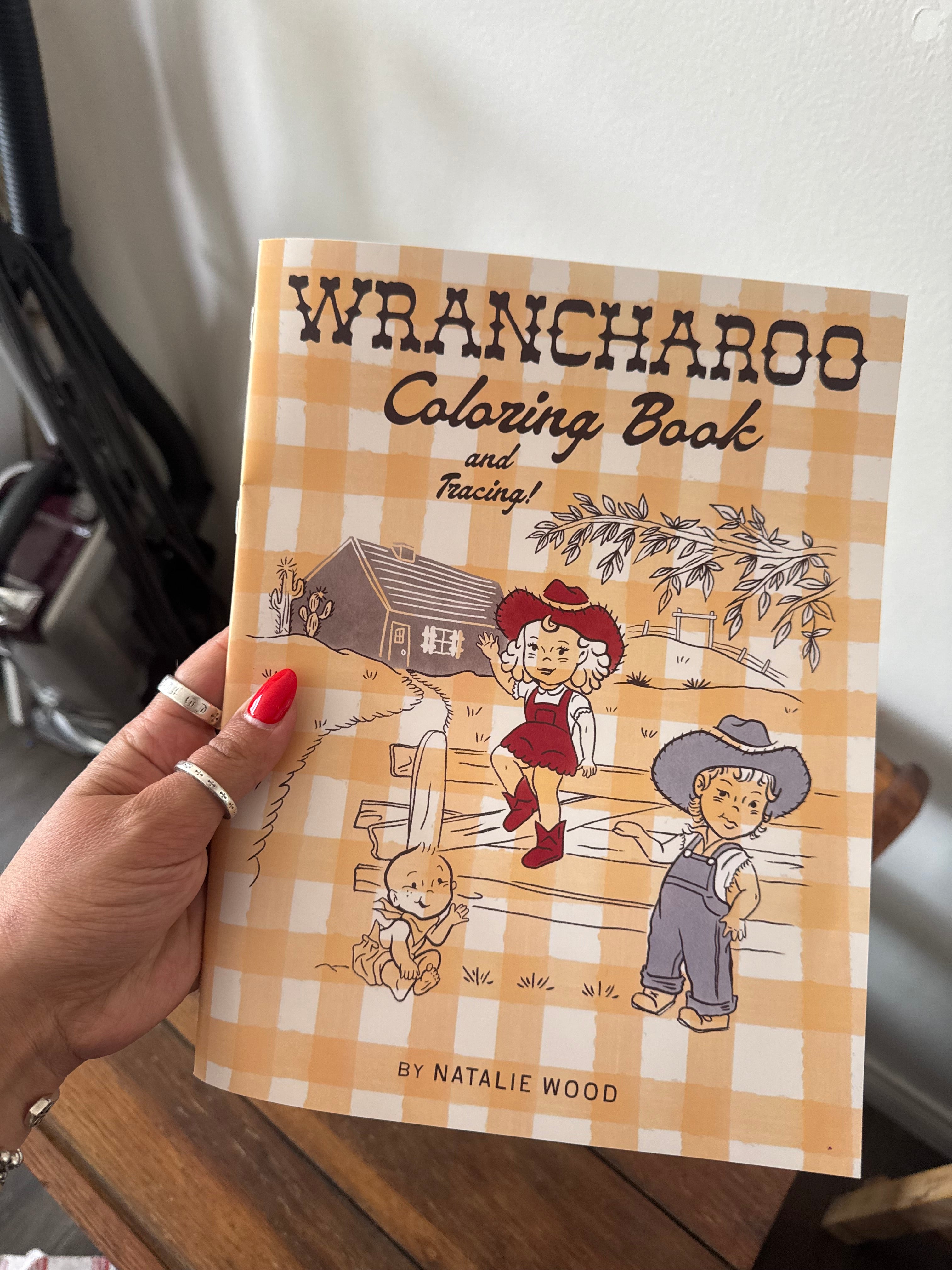 WRANCHAROO - Coloring & Tracing Book