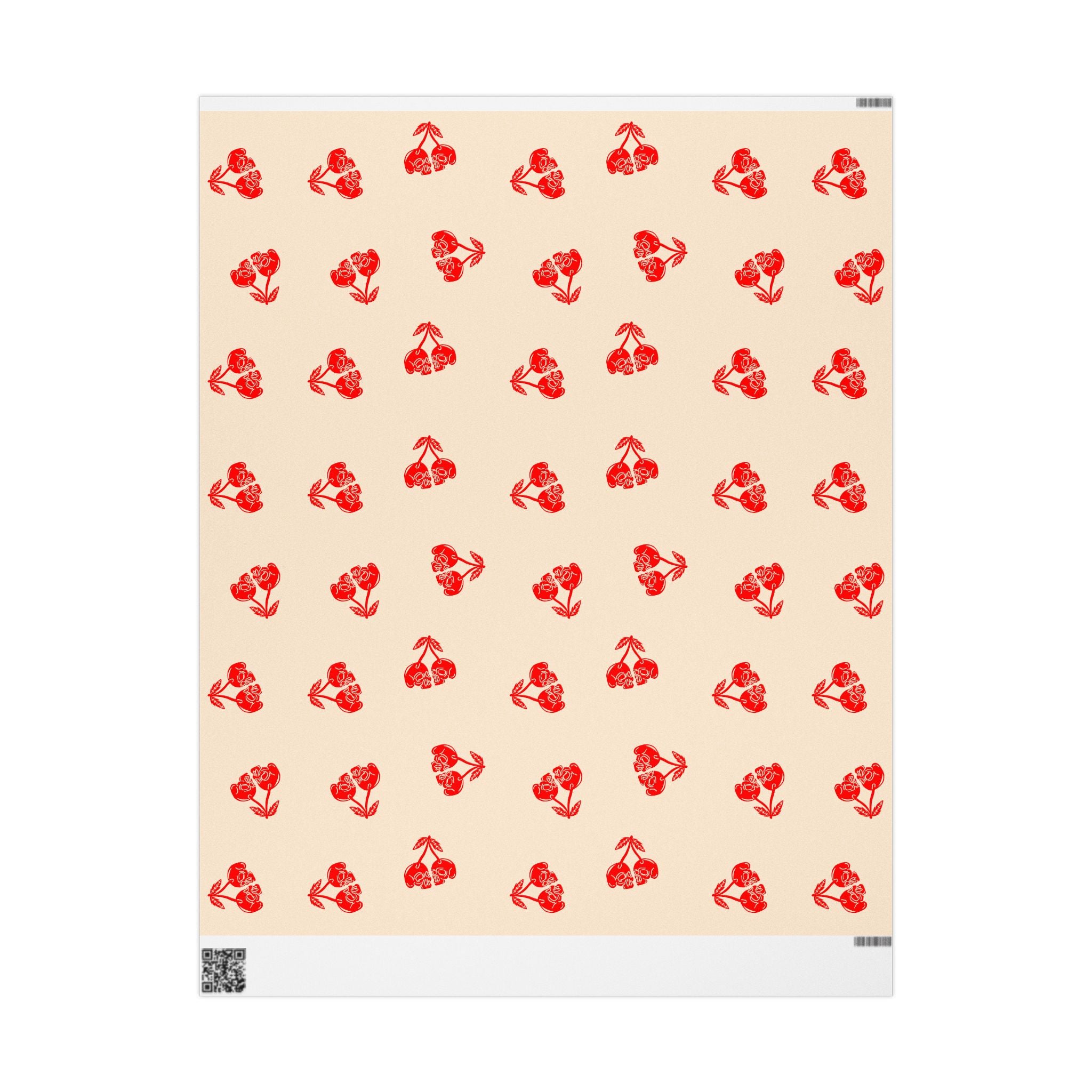 "CHERRIES N CREAM" - Wrapping Paper