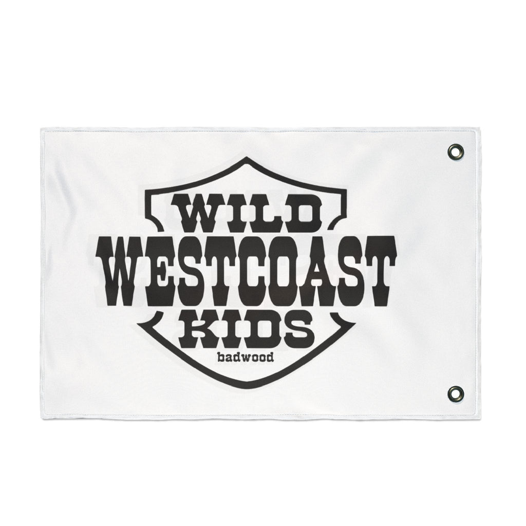 "WILD WEST COAST KIDS" - Flag