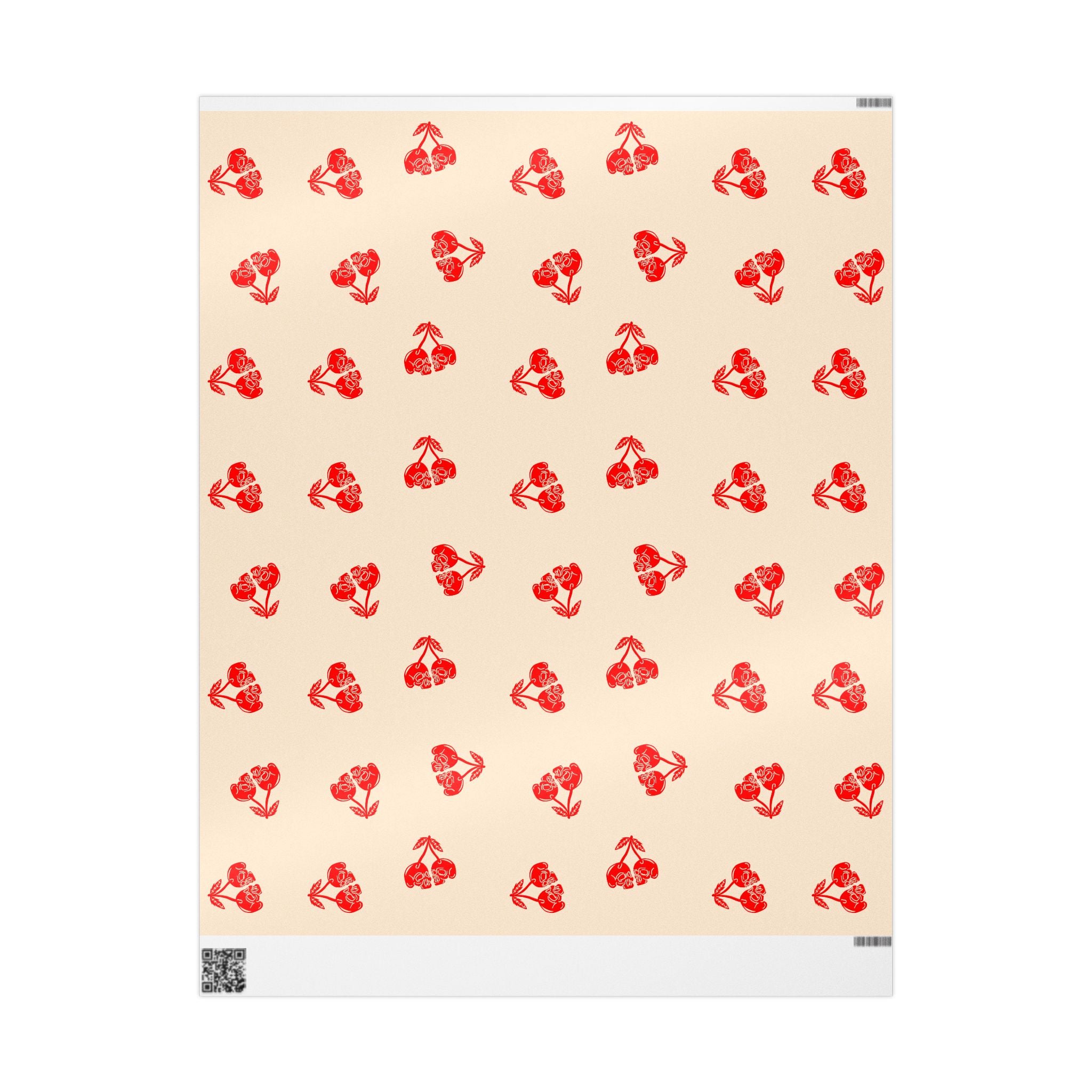 "CHERRIES N CREAM" - Wrapping Paper