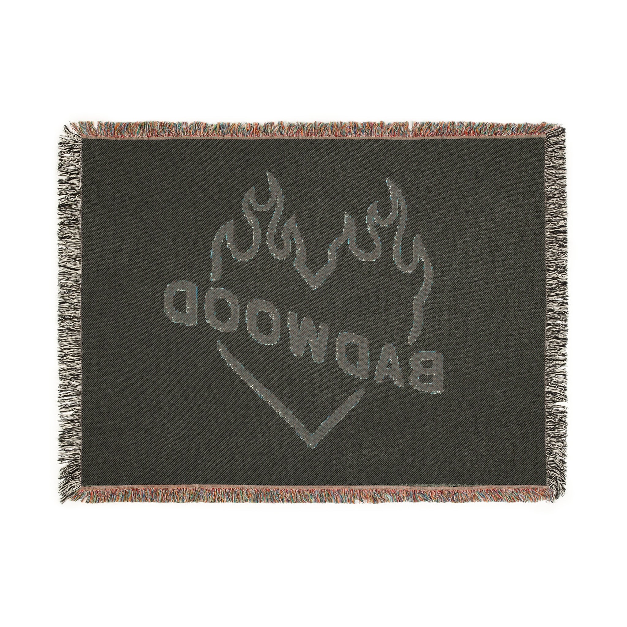 "FLAMES" Woven Blanket