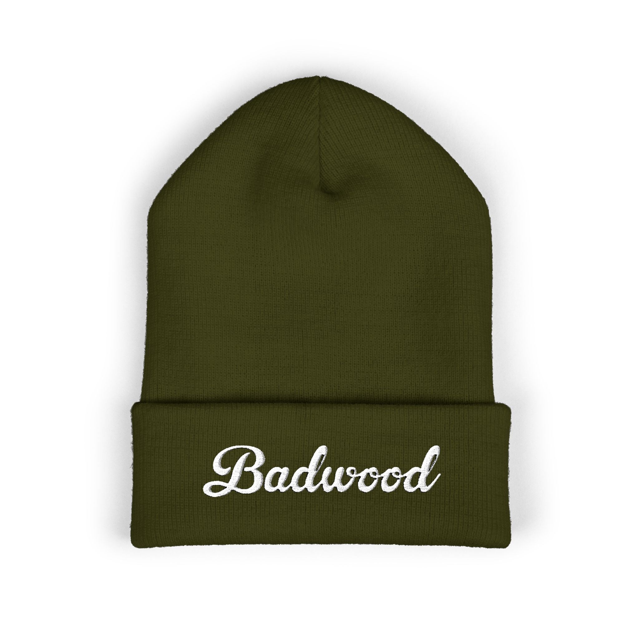 "SCRIPT" - Embroidered Beanie