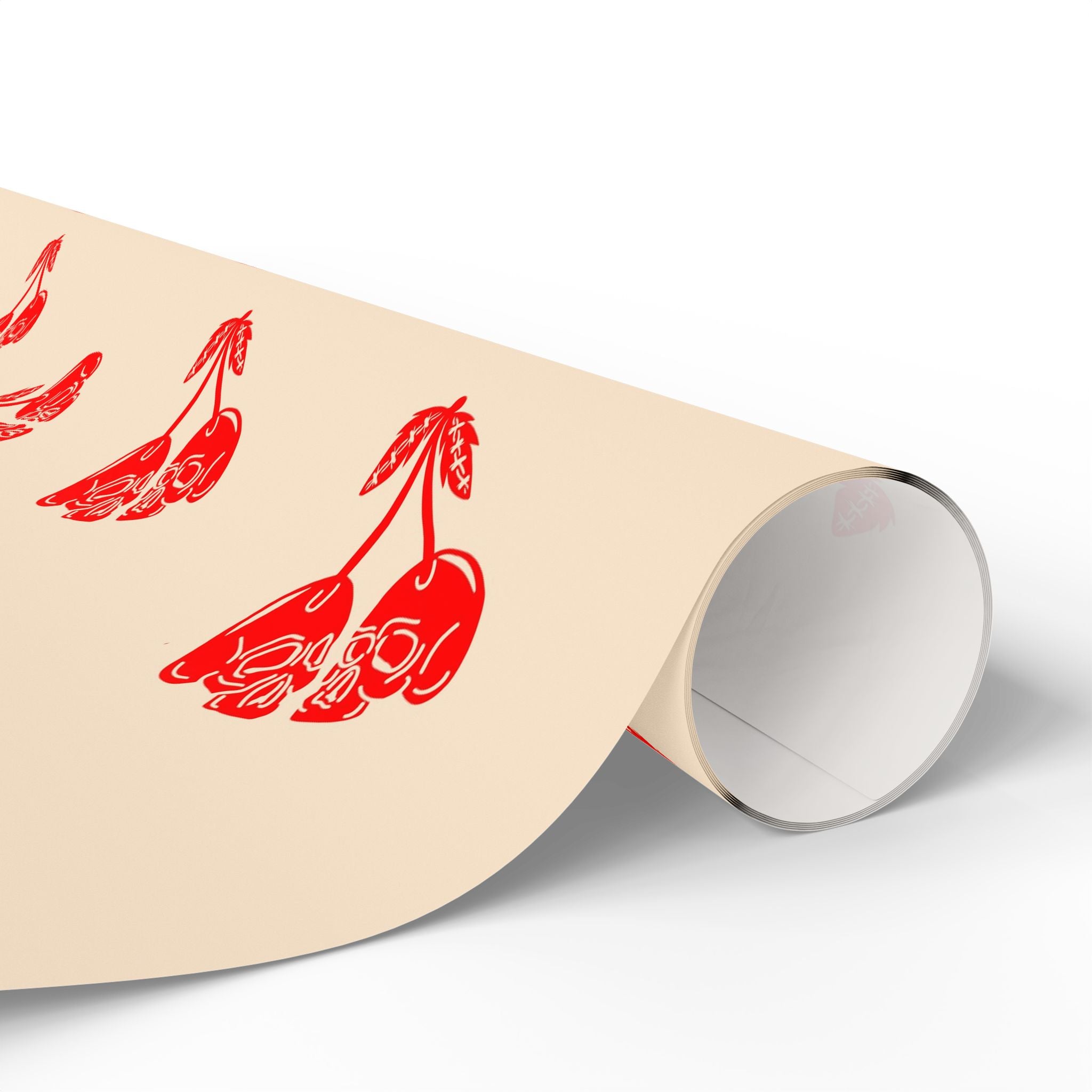 "CHERRIES N CREAM" - Wrapping Paper