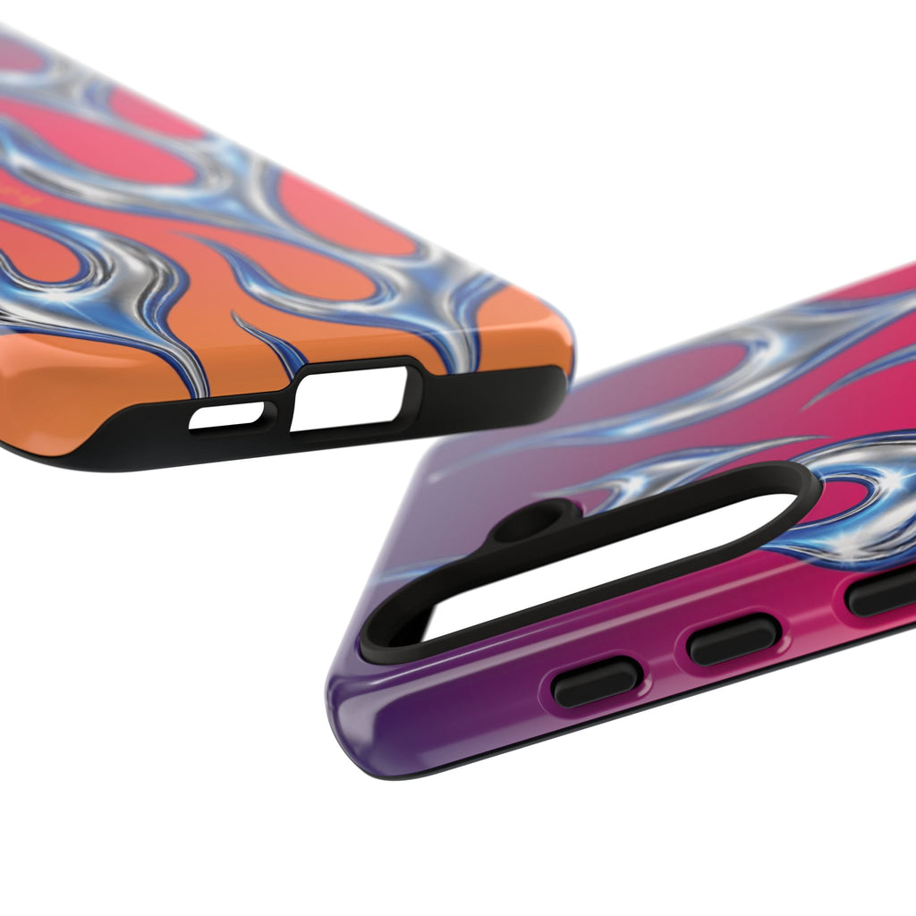 "CHROME FLAME" - Tough Case