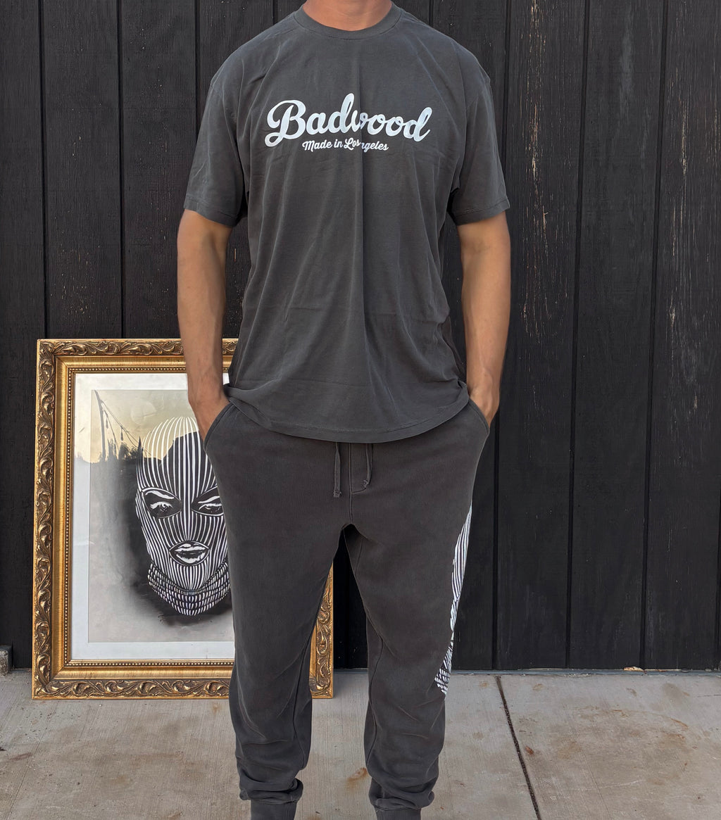 O.G. UNISEX JOGGER SWEATS in PIGMENT BLACK