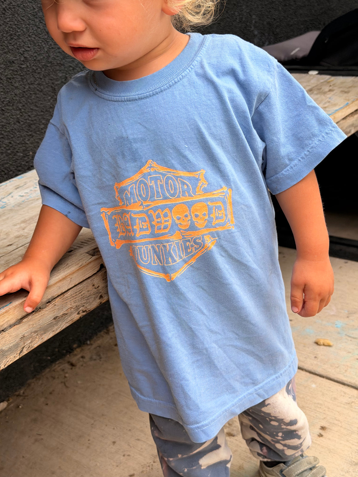 "MOTOR JUNKIES" - Kids Tee