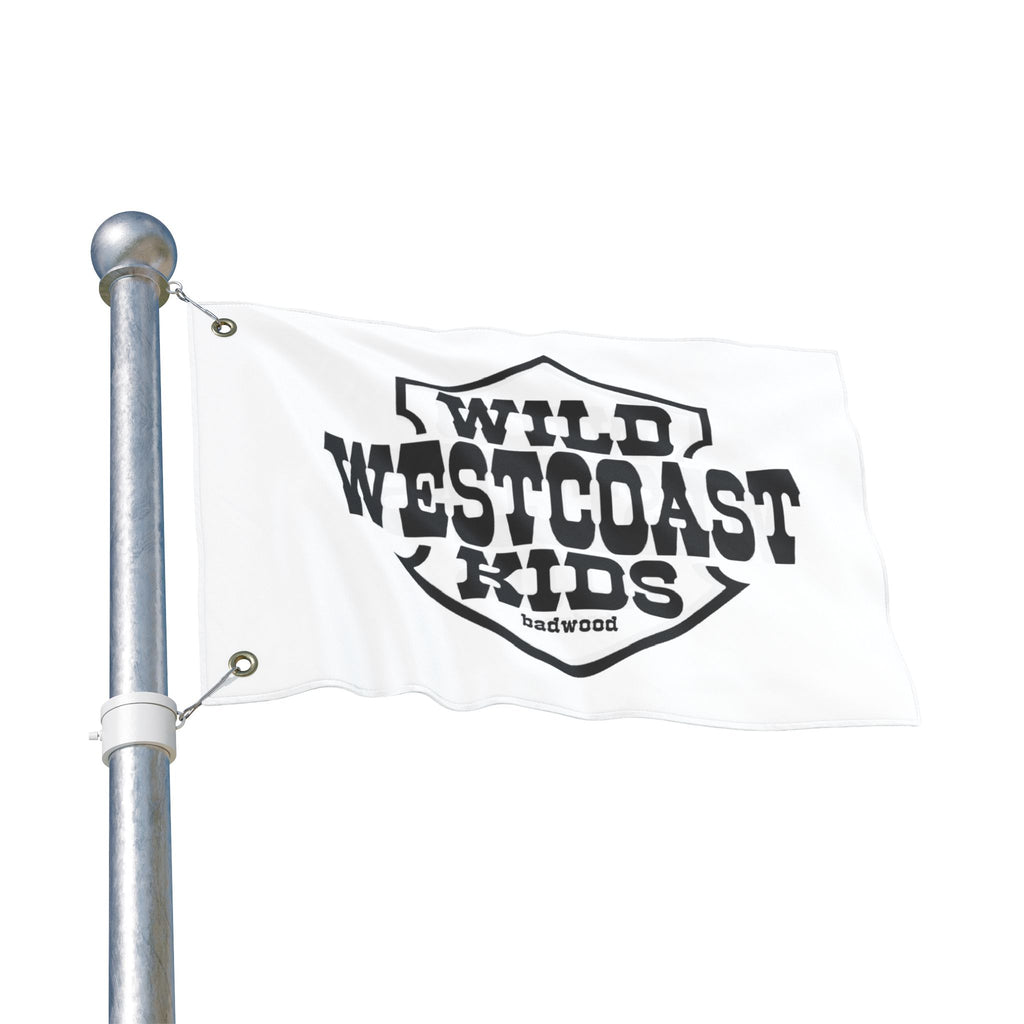 "WILD WEST COAST KIDS" - Flag