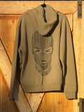 O.G. OLD ENGLISH HOODIE in ARMY