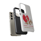 "HARD TO BREAK" Tough Case in WHITE