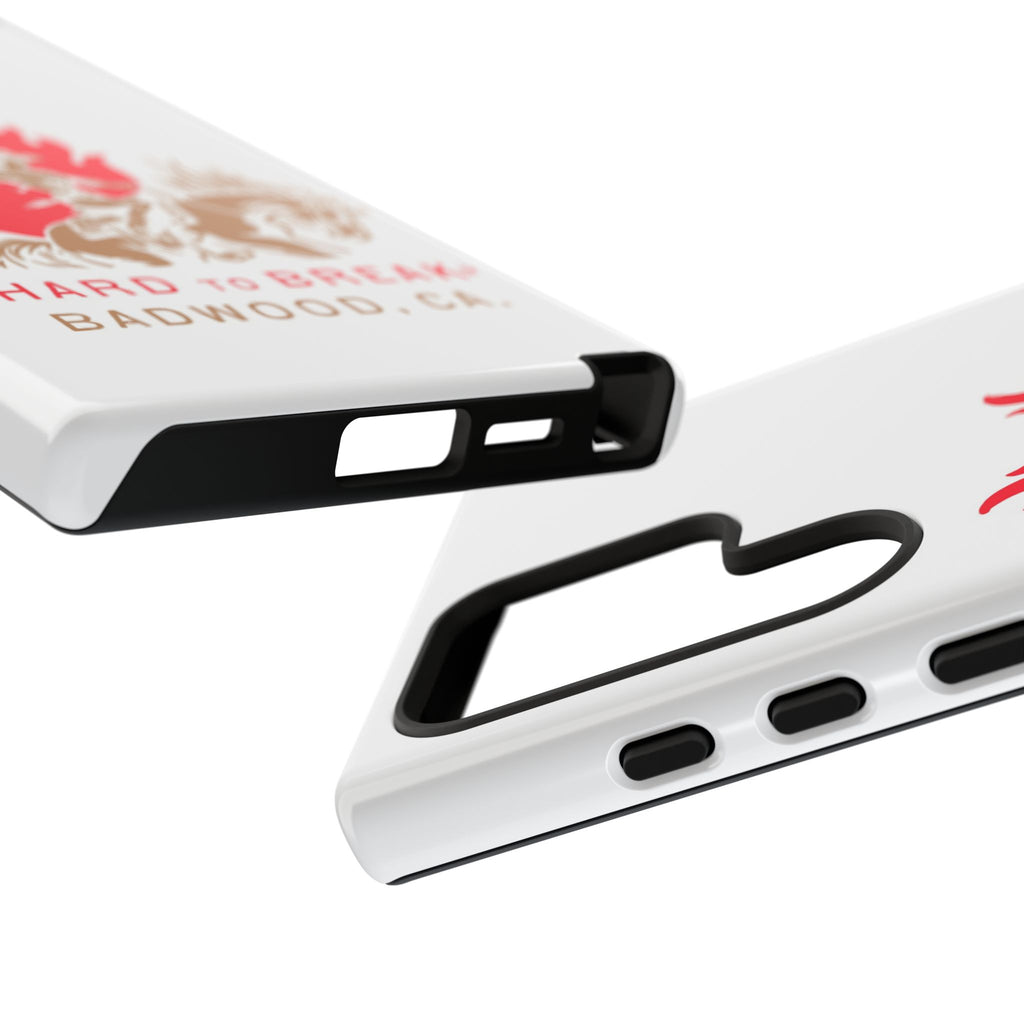 "HARD TO BREAK" Tough Case in WHITE