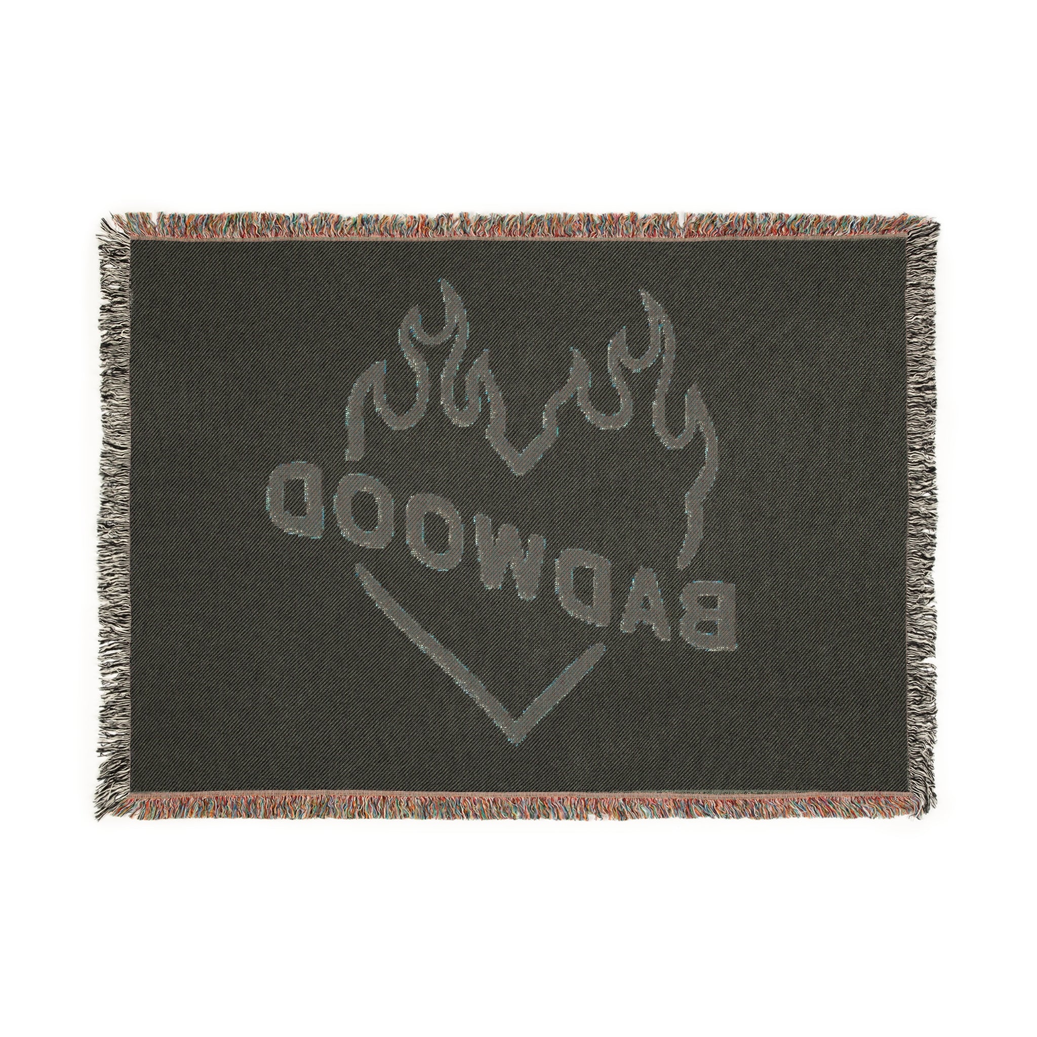 "FLAMES" Woven Blanket