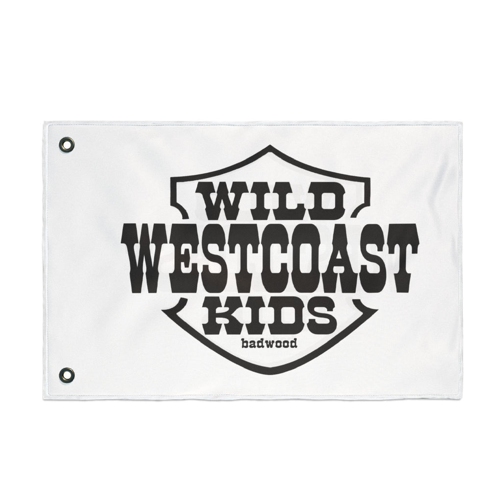 "WILD WEST COAST KIDS" - Flag