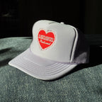 "SWEETHEART" Trucker Hat in LAVENDER