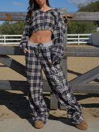 "PAISLEY" FLANNEL SWEATPANTS