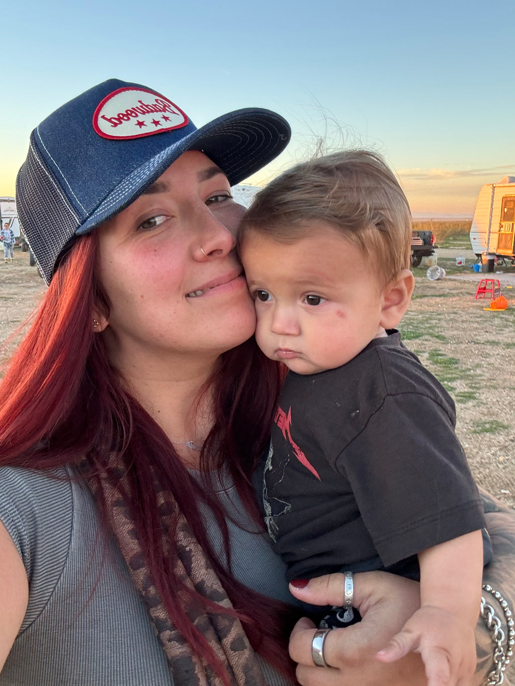 "MECHANIC" Denim Trucker