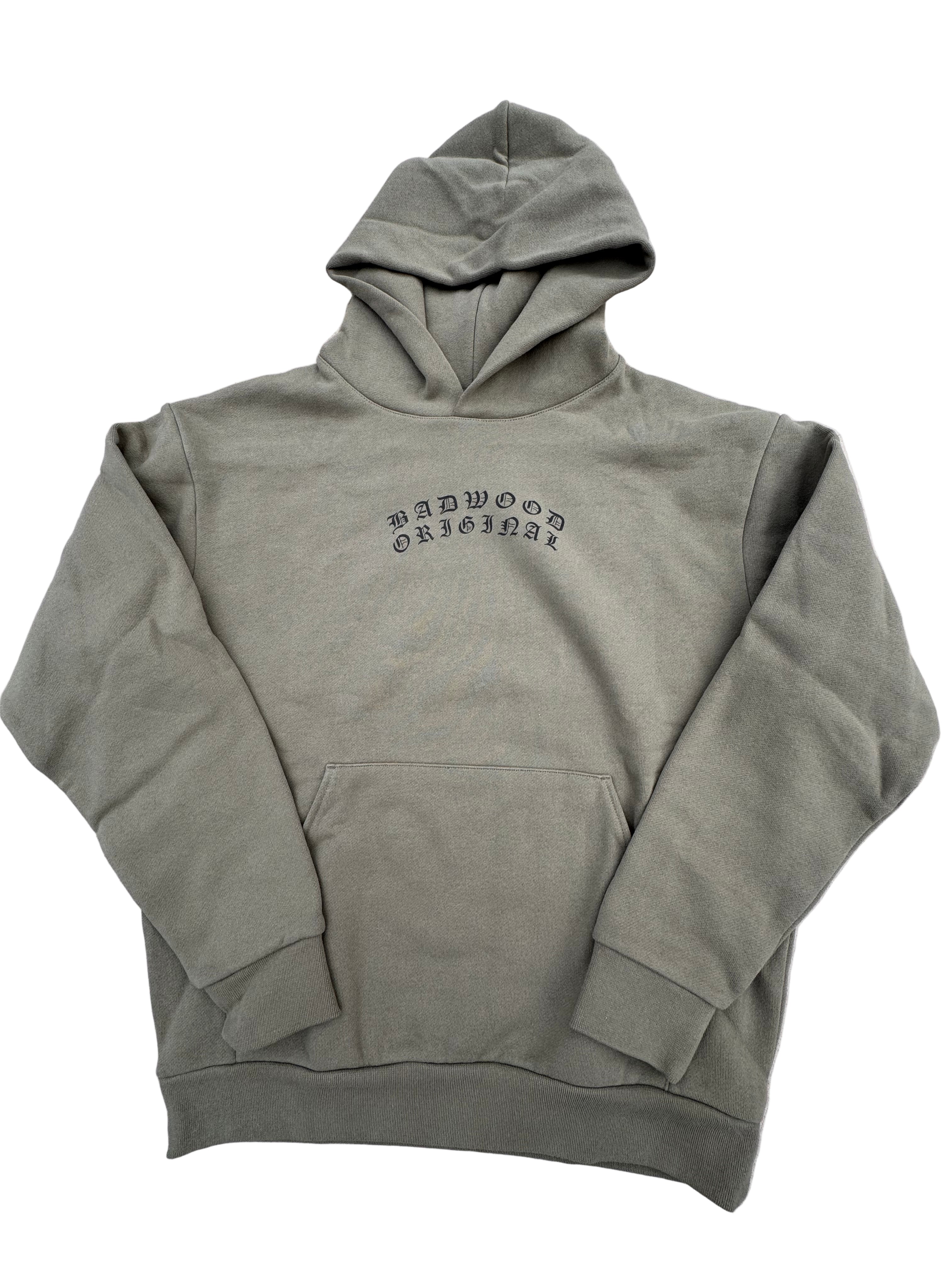 O.G. OLD ENGLISH HOODIE in ARMY