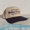 "MOTHERTRUCKING" 2-TONE CAP in KHAKI/BLACK