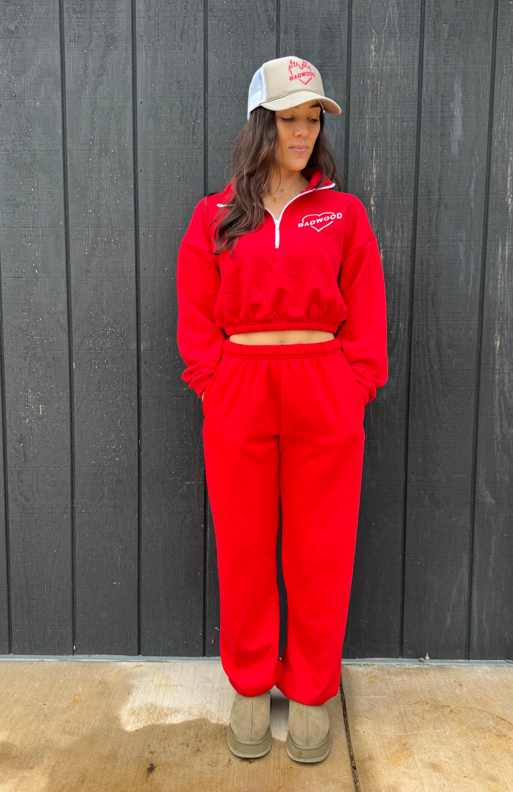 "HARD TO BREAK" TRUCKER HAT in KHAKI