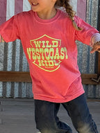 "WILD WEST COAST KIDS" Kids' Tee in WATERMELON