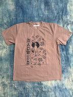 "PAISLEY" UNISEX TEE in MUDDY