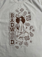 "PAISLEY" UNISEX TEE in BONE