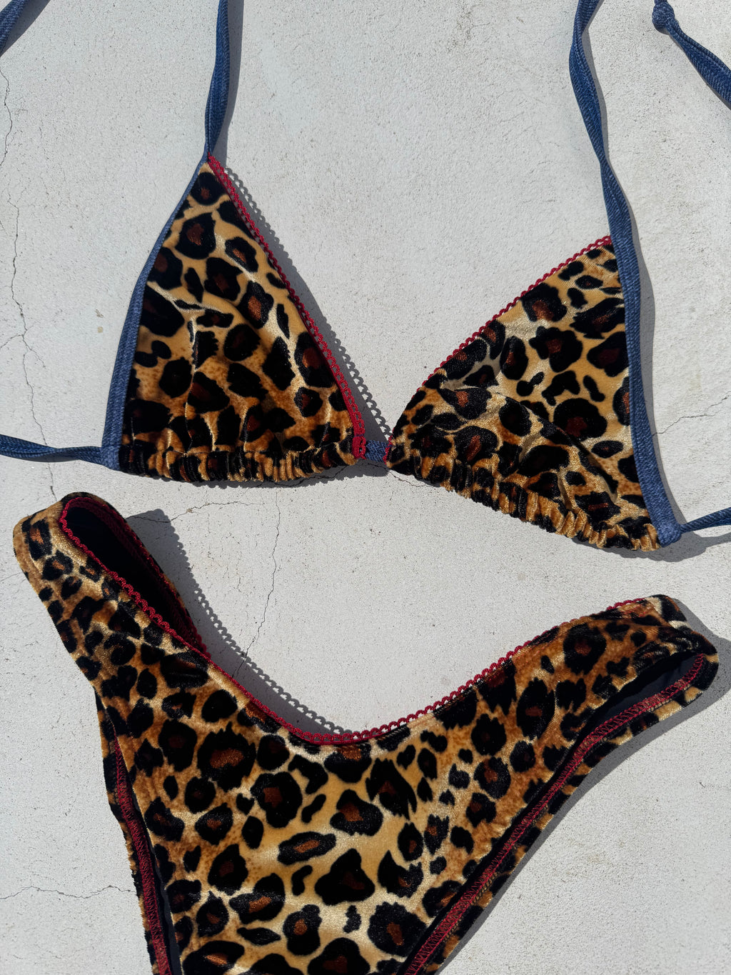 "WILD THING" Stringy Top