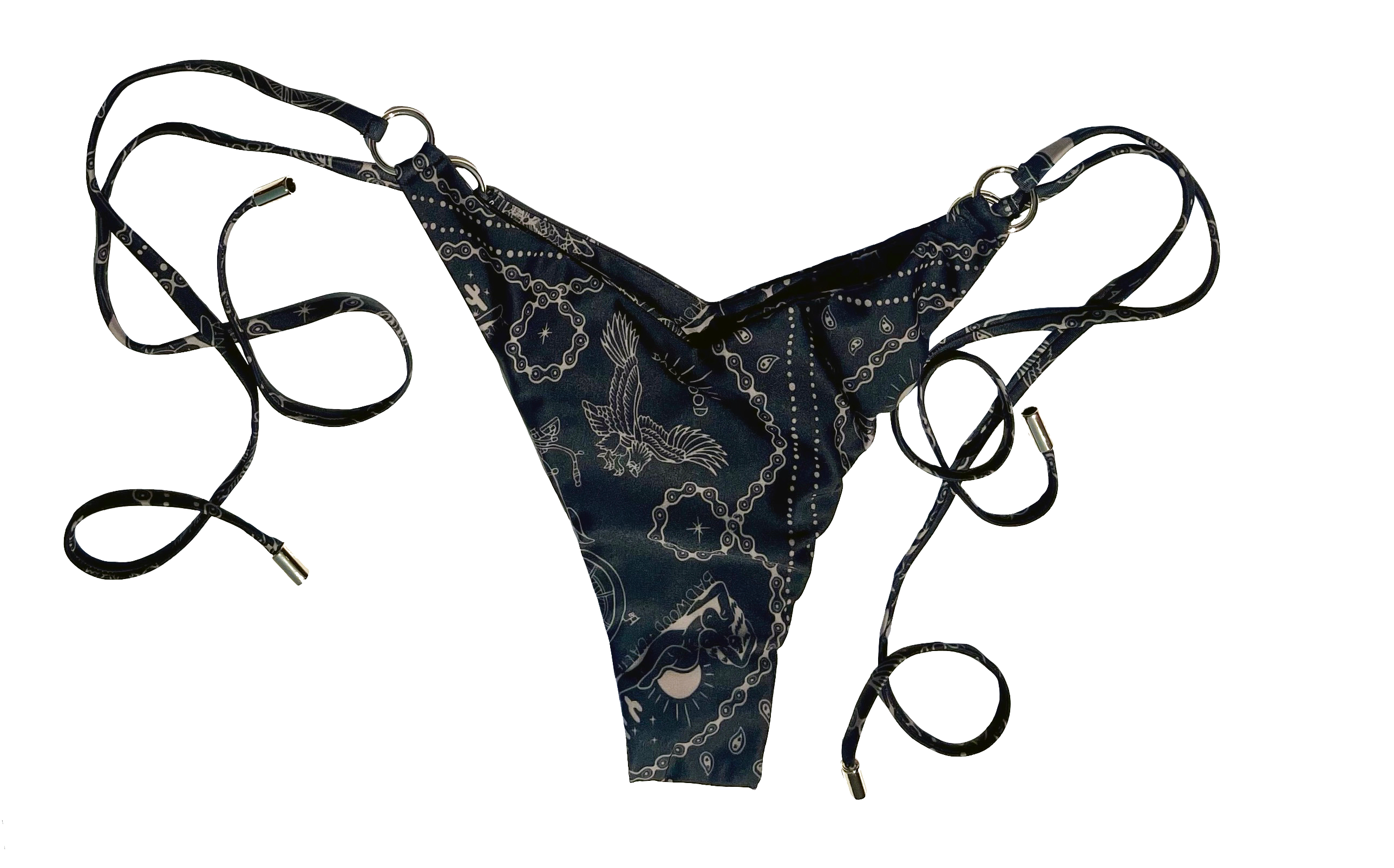 "CALIFORNIA" Bikini Bottom in GOLD RUSH - 50% OFF